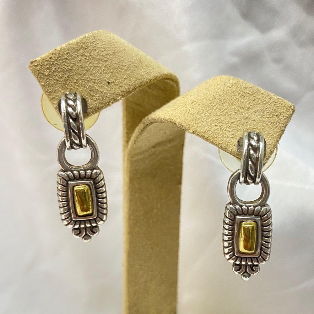 ⭐️SOLD⭐️Brighton Two Toned Earrings